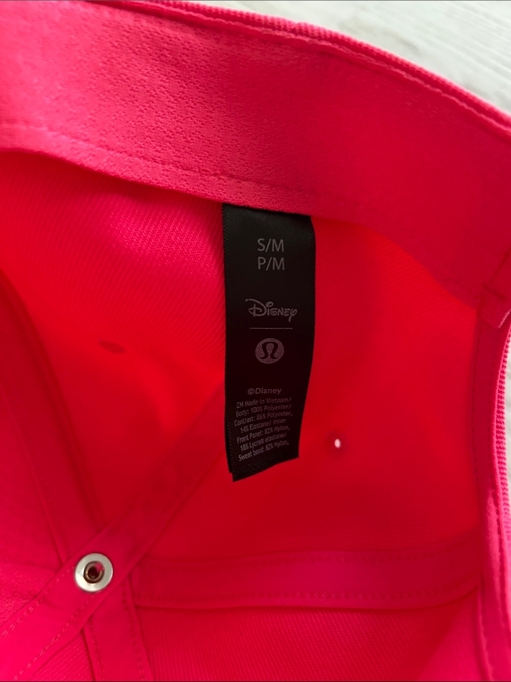 Disney Lululemon limited edition collab S/M new without tags - Picture 2 of 5